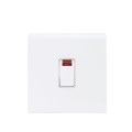 20A250V Double Pole Switch with Neon switch 86x86mm